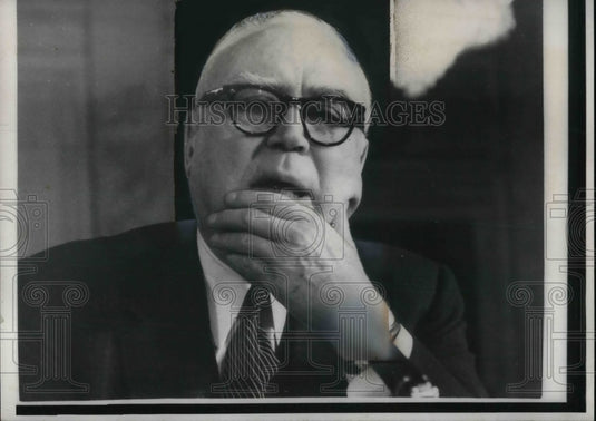 1958 Press Photo Walter V. Kohler, Wisconsin Industrialist - nea59603-Historic Images