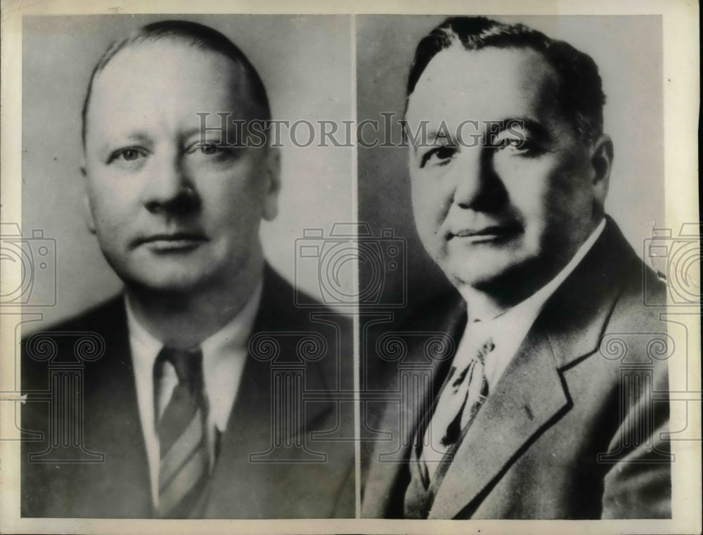 1938 Robert Reynolds Democrat &amp; John Overton  - Historic Images