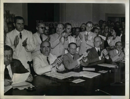 1942 Spirit of Cooperation at Rio De Janeiro Anti Axis Conference - Historic Images