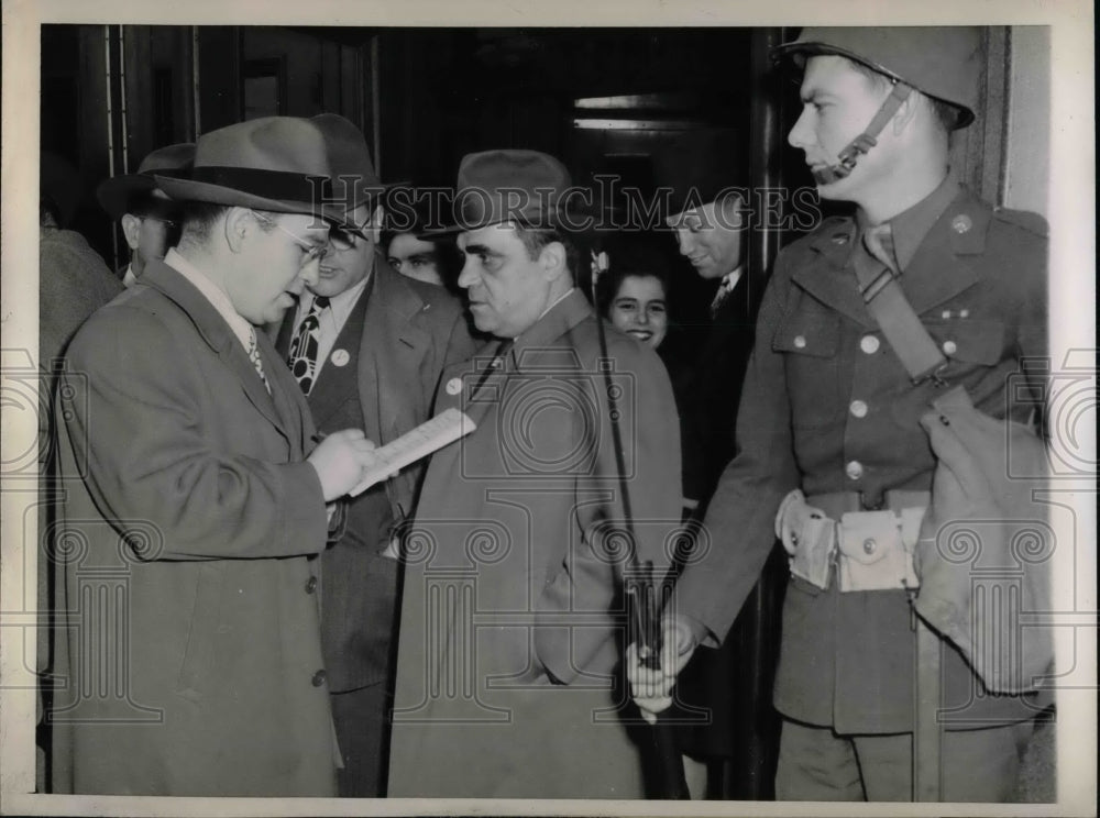 1944 Press Photo Samuel Wolchok International President of United Retail - Historic Images
