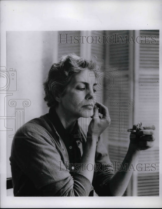 1956 Press Photo Skin care lSkin Care - nea59785 - Historic Images