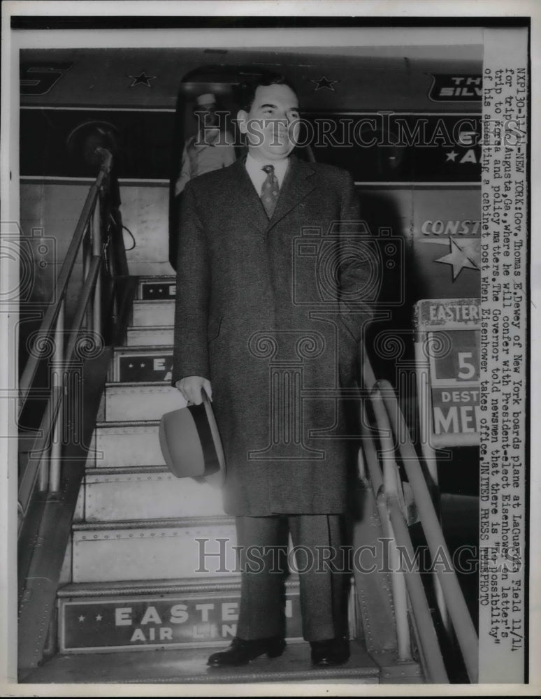 1952 Press Photo Governor Thomas E. Dewey - nea59804 - Historic Images
