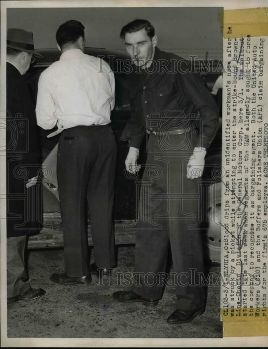 1949 Press Photo Brown-Line Chapin Division of General Motors Corporation-Historic Images