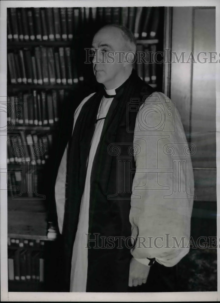 1938 Press Photo Bishop Raymond A. Heron - nea59974 - Historic Images
