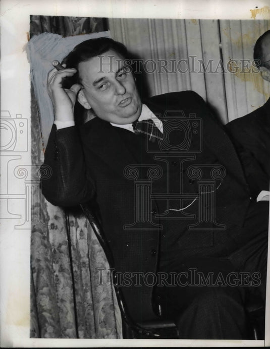 1942 Leon Henderson, Director of Office of Price Administration - Historic Images