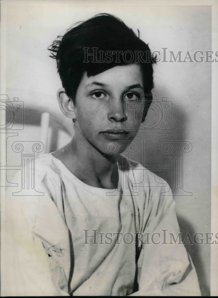1937 Press Photo Joseph Hipp, 12 , Lost In Wilderness Of Montana For Six Days - Historic Images