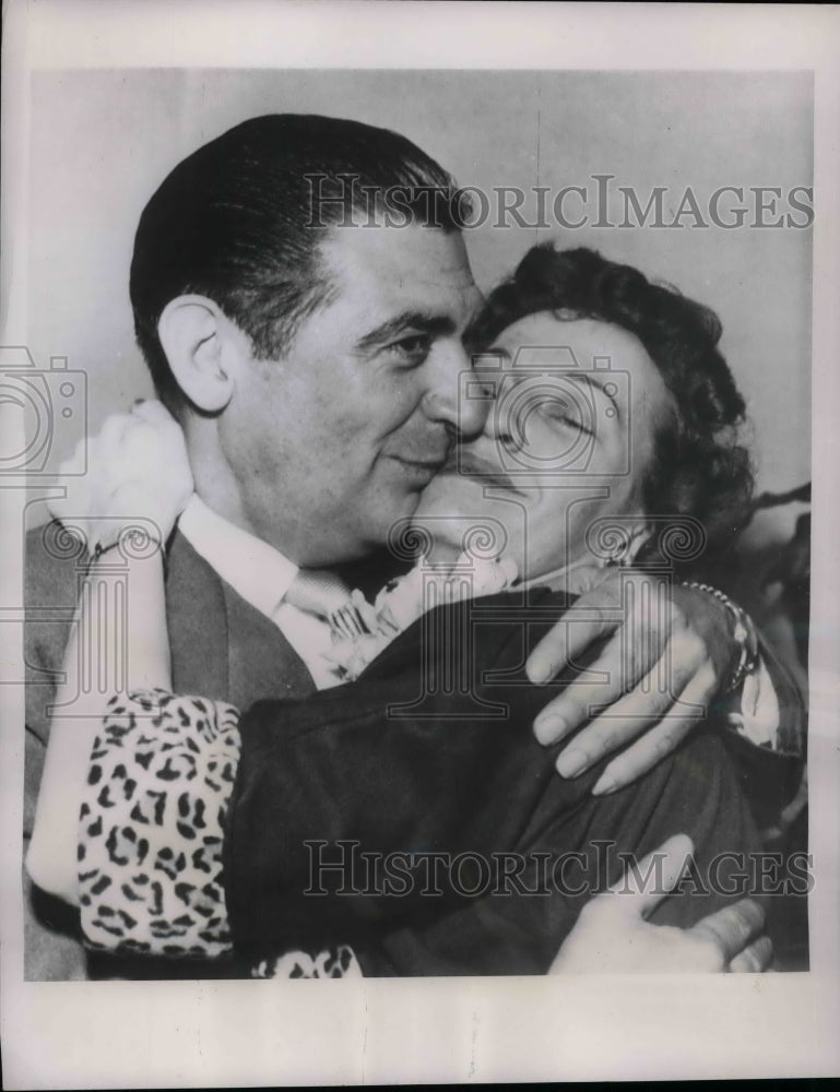 1954 Emma Jo Johnson &amp; Jack Wengert Marry After She is Free Prison-Historic Images