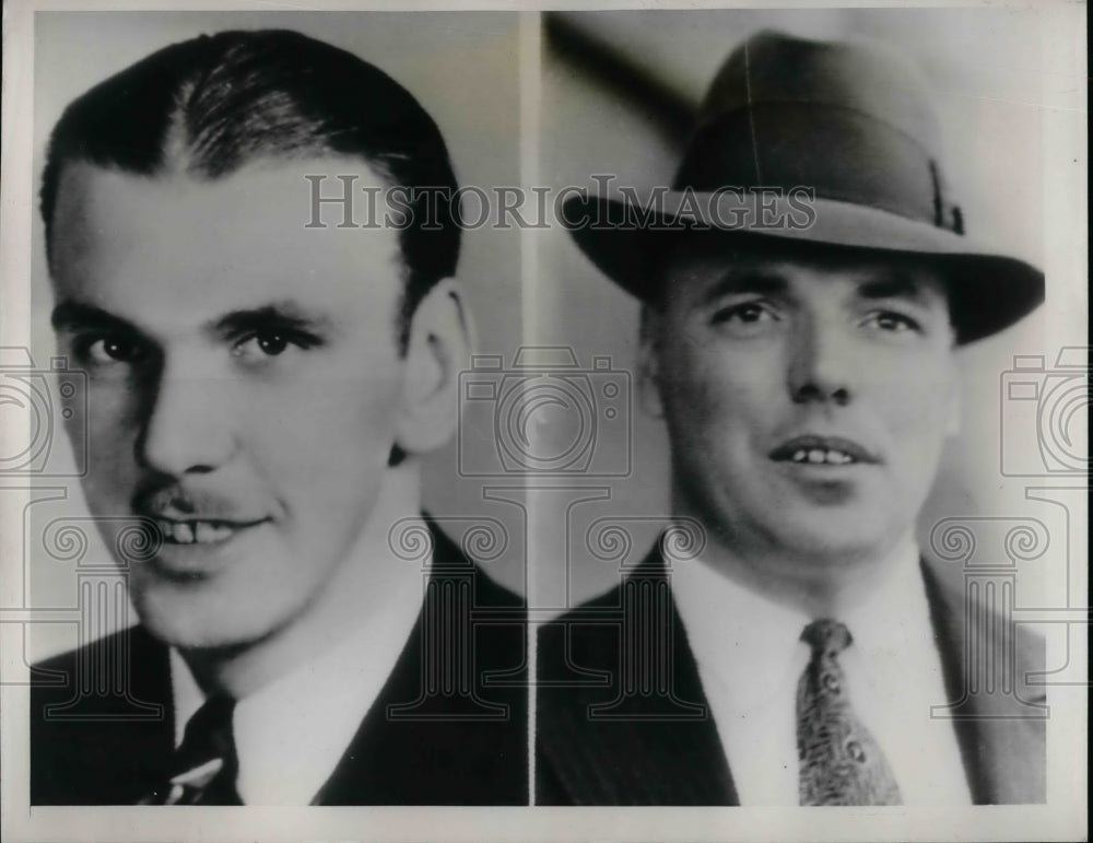 1939 Brother Constables Roland &amp; Wilot Young  - Historic Images