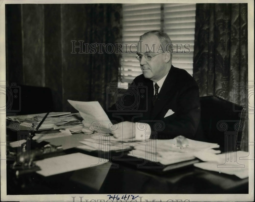 1933 Press Photo Ernest T. Wier National Steel Corporation - nea60365 - Historic Images