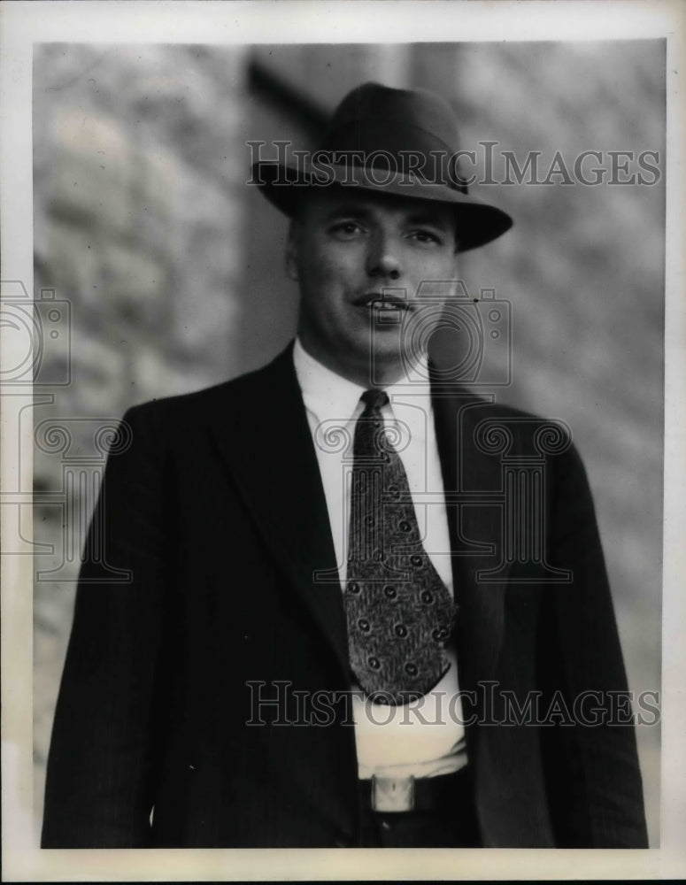 1939 Press Photo Chief Constable Wilmot Young - nea60444 - Historic Images
