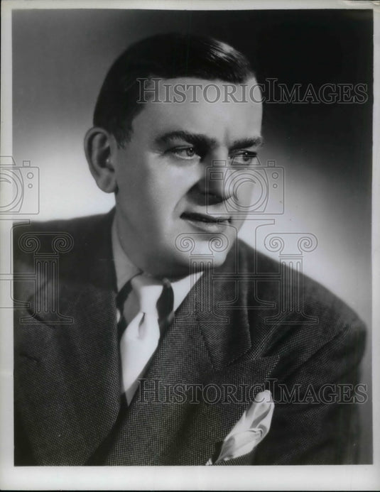 1951 Actor Walter Kiernan in "One Man's Opinion"  - Historic Images