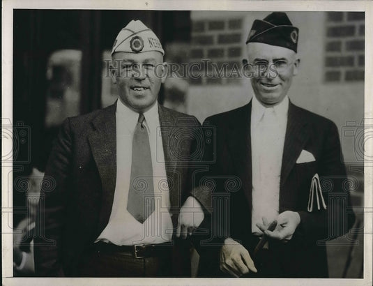 1936 Nebraskans Legionnaires & Frraternity Brothers  - Historic Images