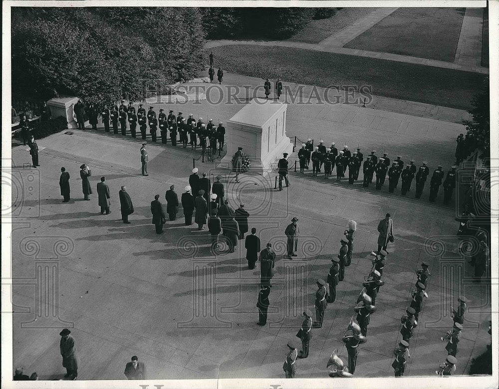 1942 President Roosevelt Speaking During Ceremony In Washington D.C. - Historic Images