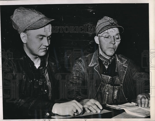 1948 engineer of train "Chicagoan" after killing 10 children on sled - Historic Images