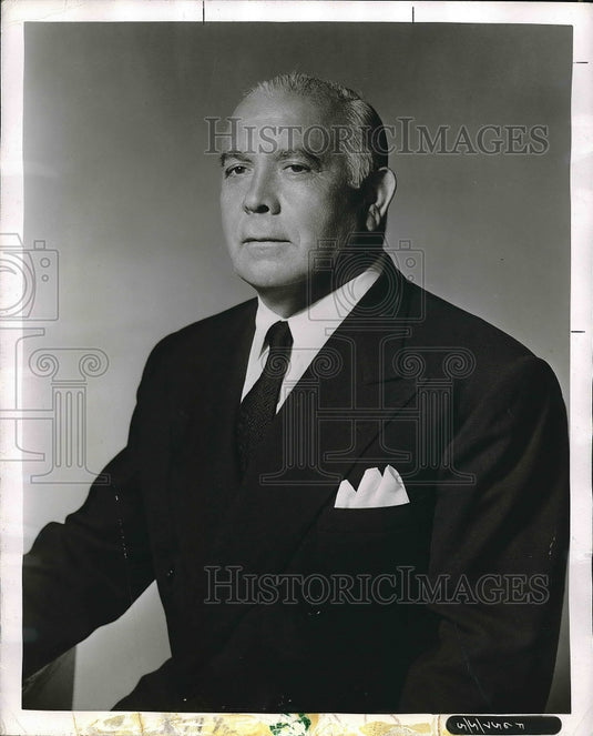 1967 Press Photo National Chairman National Bible Week Spryros Skouras - Historic Images