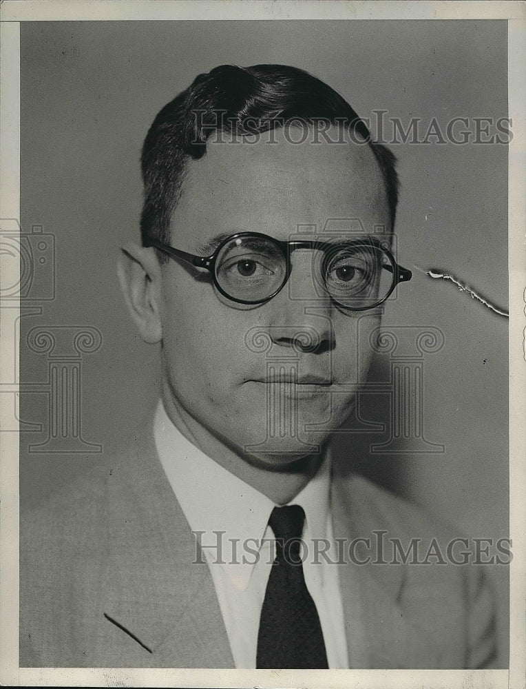 1934 Press Photo Dr. Irvin Stewart Member Of Communications Commission in Texas-Historic Images