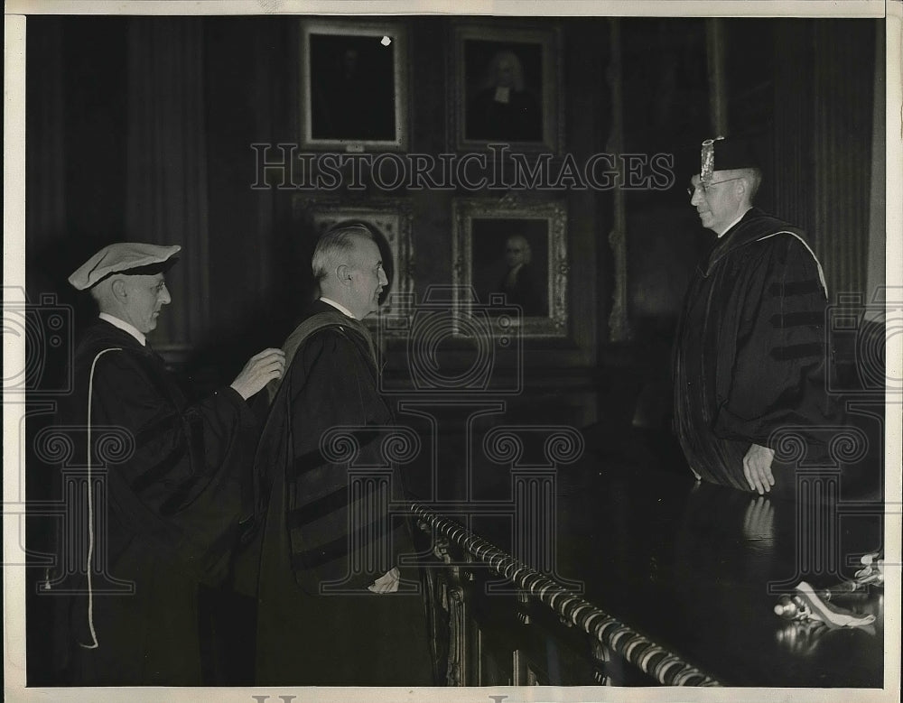 1937 Dr. Charles Seymour, new pres. of Yale University  - Historic Images