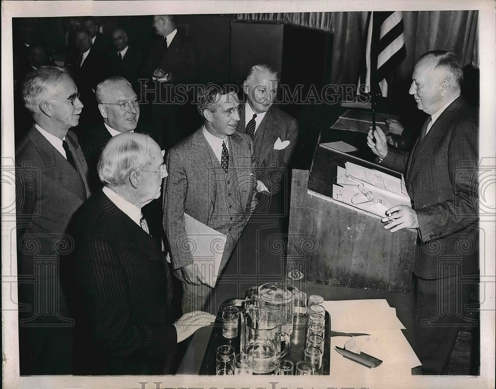 1944 Press Photo Harrison Spangler Republican Convention National Committees - Historic Images