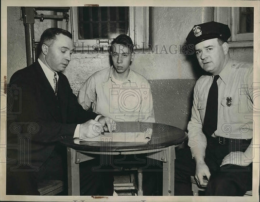 1948 James Singler, accidentally shot Charles Wenzel  - Historic Images