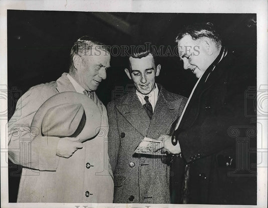 1934 Press Photo J. McCullum Smith, H.K. Watson Sir Hal P. Colebatch - Historic Images