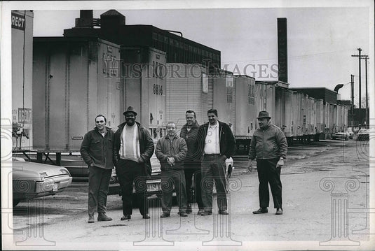 1970 Group of Men  - Historic Images