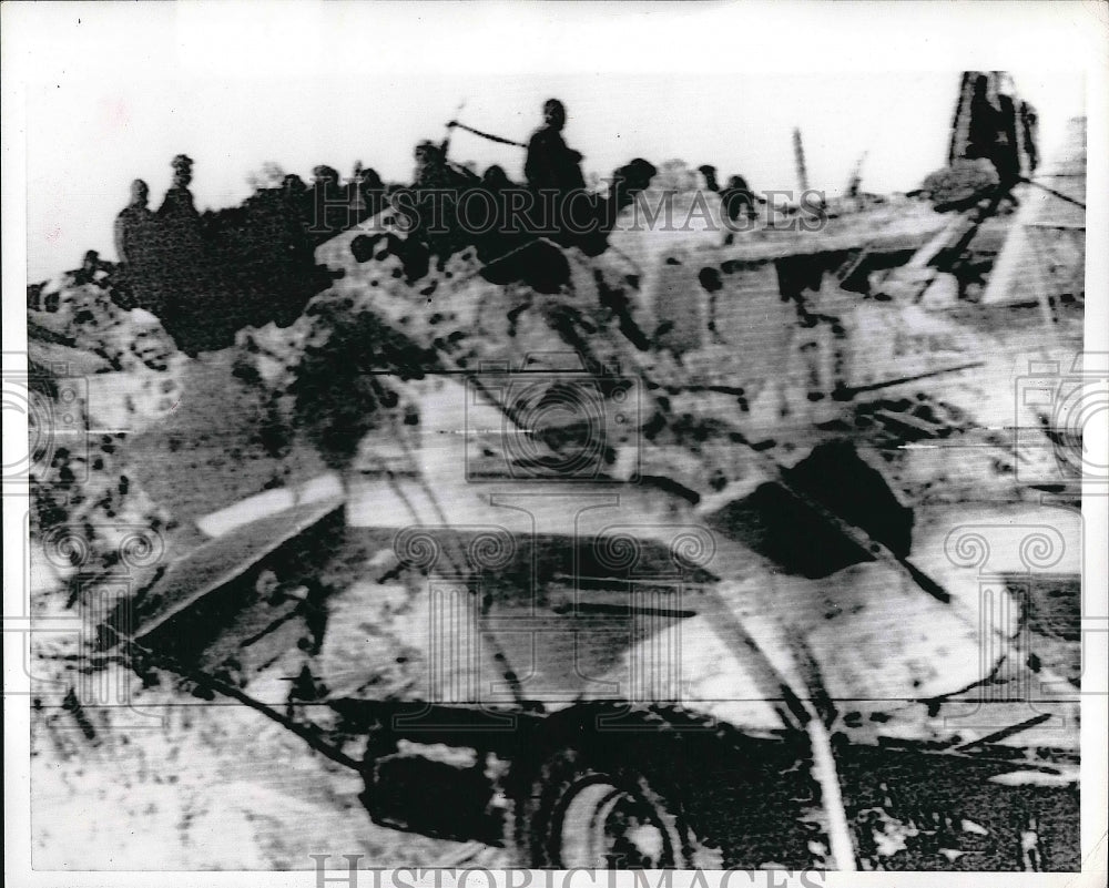 1970 Press Photo Gediz Turkey Flattened by Earthquake - nea61226 - Historic Images