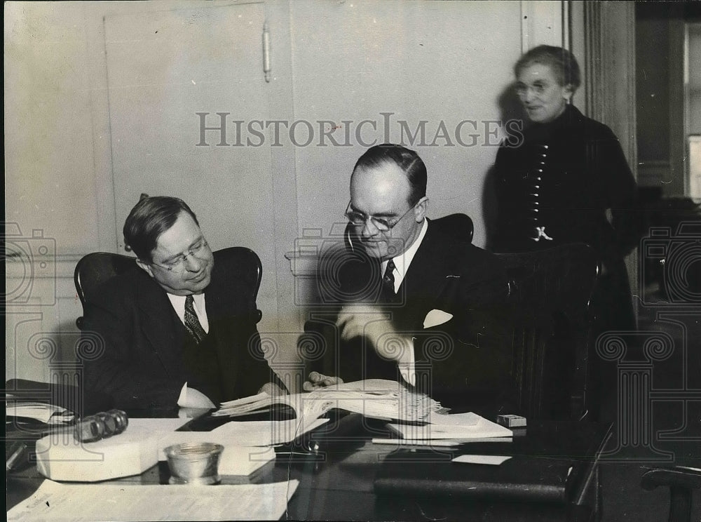 1936 Harold Wilkie Pres of Board of Regents University of Wisconsin - Historic Images