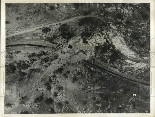 1932 Site Of Bear Mountain Service Station Where Peter Kaad & Others - Historic Images