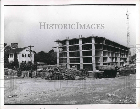 1969 Construction of Carlyle Towers Apartment  - Historic Images