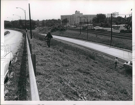 Rocky River Side of Clifton Park Bridge in Ohio  - Historic Images
