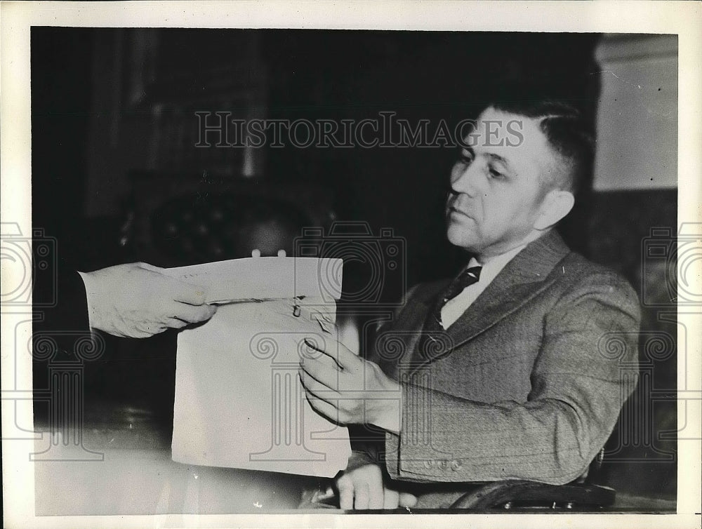 1935 Tom Mooney Famous San Fracisco Preparedness Day Bomb Prisoner - Historic Images