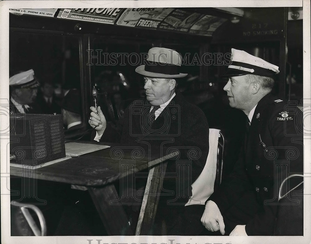 1937 Mayor Davis Wilson Philadelphia campaigns safety in streets - Historic Images