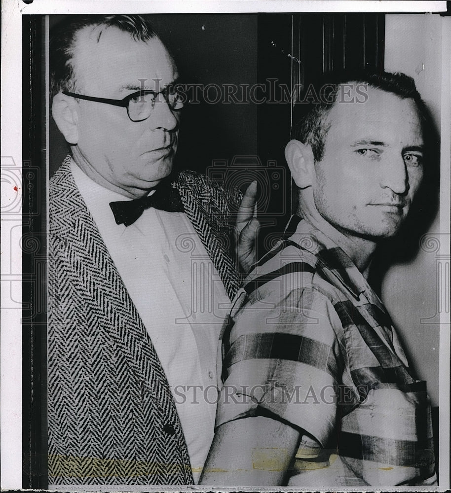 1960 "Gift Box Bomber" Willie Lavoy Tate in court, Nashville, TN - Historic Images