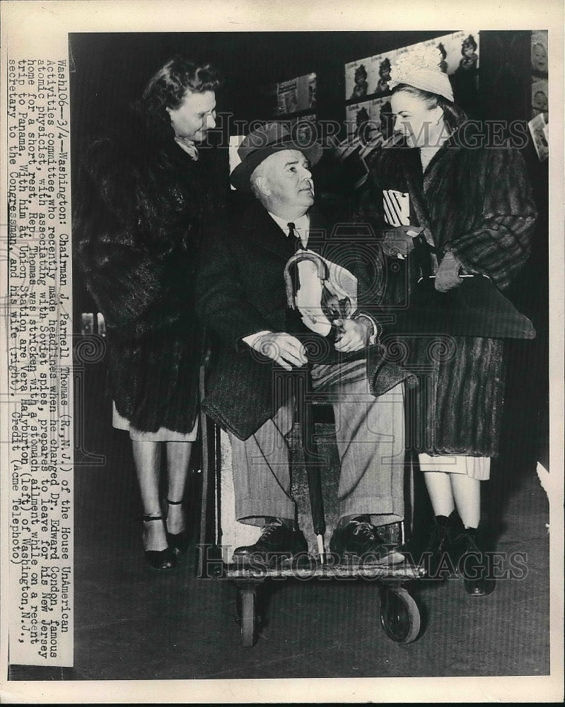 1948 Chairman J. Parnell Thomas House UnAmerican Activities - Historic Images