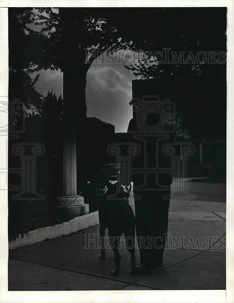 1942 Press Photo Dog Named "Blitz" - nea61813 - Historic Images