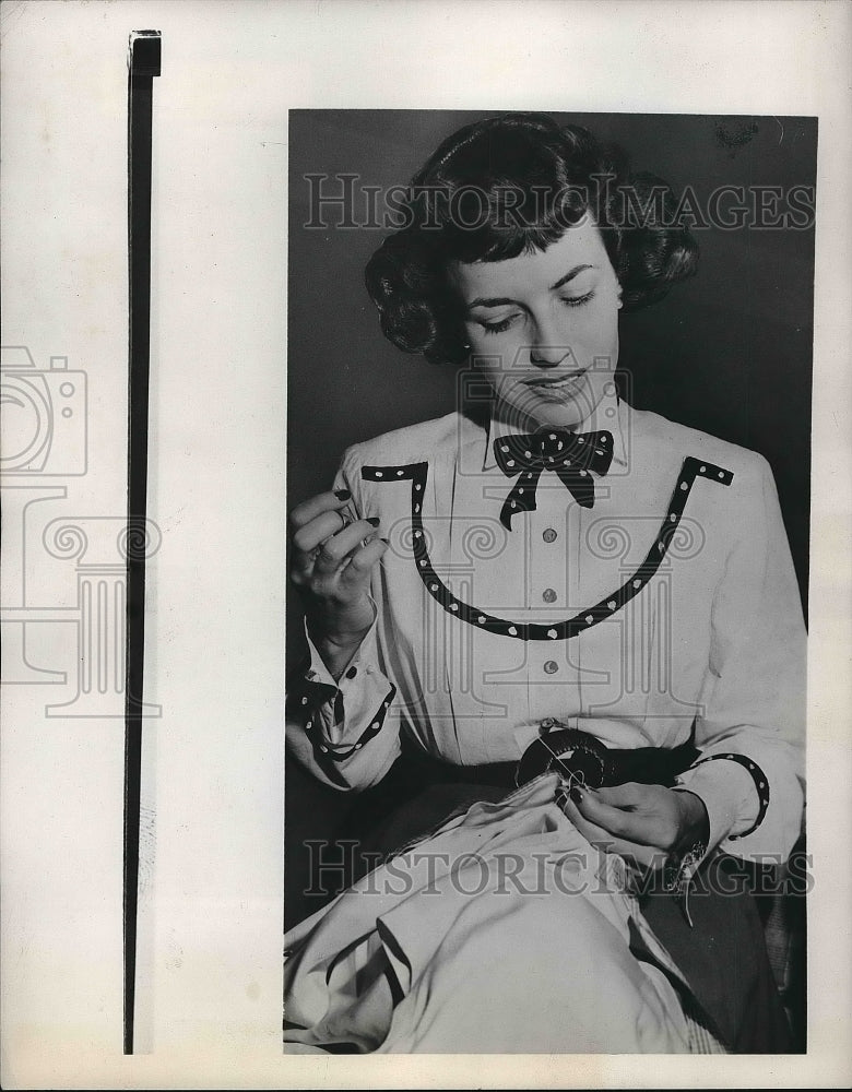 1949 NBC Actress Anne Sargent  - Historic Images
