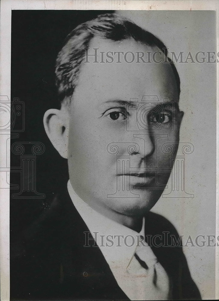 1938 Press Photo Professor T. V. Smith of the University of Chicago - nea61898 - Historic Images