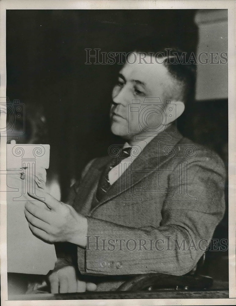 1935 Frank V. Woods Testifies in Tom Mooney Case  - Historic Images