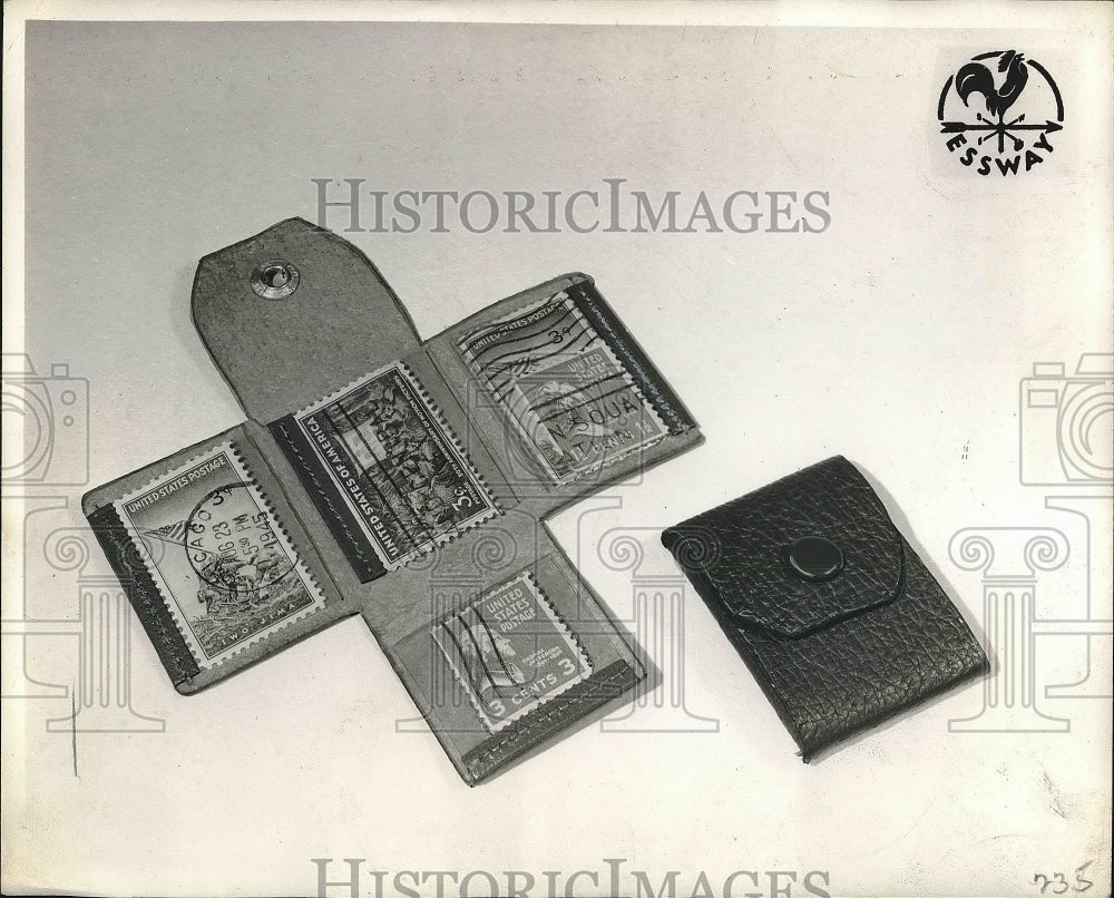 1946 Stamps in a Case  - Historic Images
