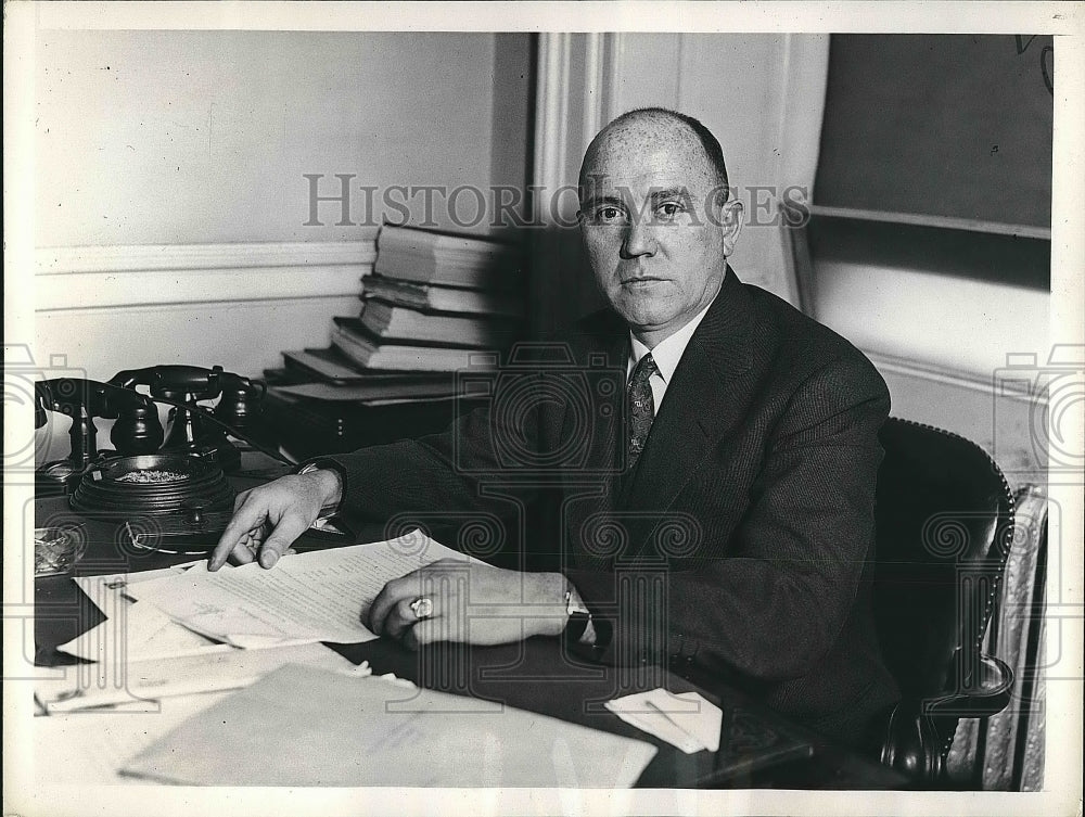 1935 Timothy Sullican Aldermanic President NYC  - Historic Images