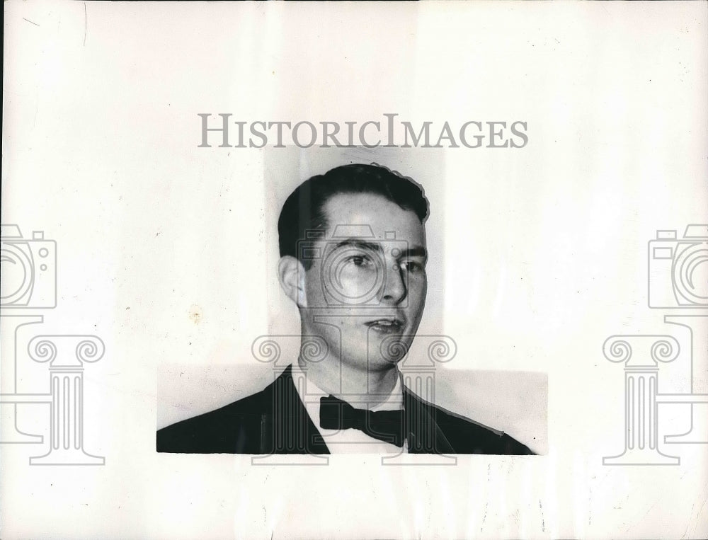 1959 Press Photo Robert Payne Kellogg Set To Marry Elizabeth Ericksen - Historic Images