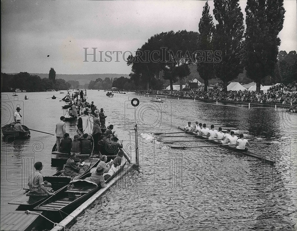 1967 Henley Royal Regatta New College  - Historic Images
