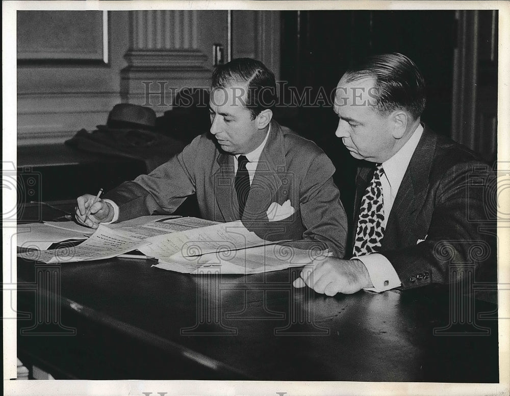 1944 Deputy Attorney General George Monaghan  - Historic Images