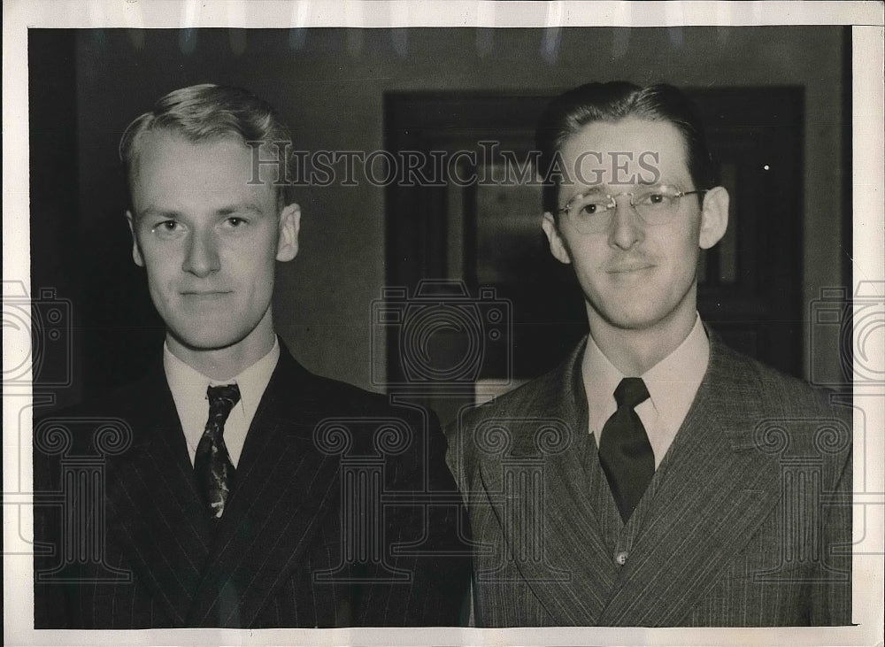 1940 Boston Ministers Kruener &amp; Kanaga Arraigned  - Historic Images