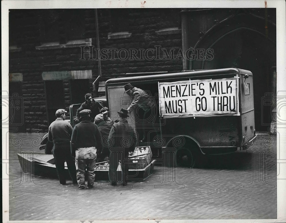 1936 Milk Truck  - Historic Images