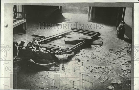 1930 Home in Rome Destoryed by Facists in 1922  - Historic Images