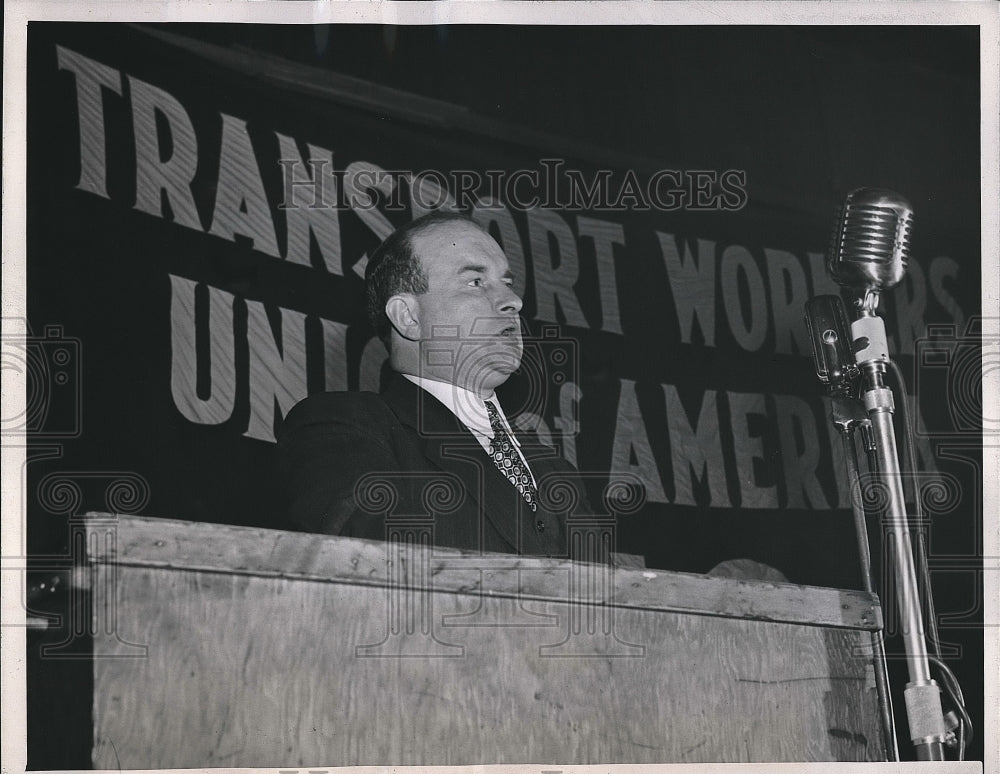 1946 President Of Transport Workers Union, Michael Quill  - Historic Images
