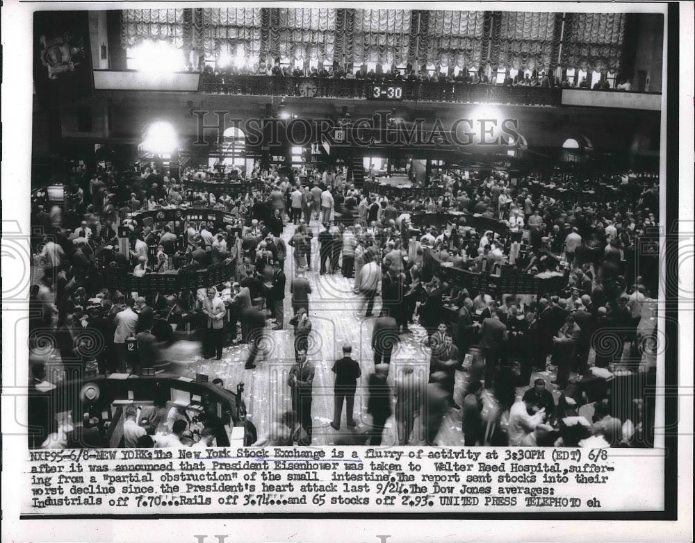 1956 New York Stock Exchange New York  - Historic Images