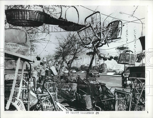 1968 Straw Market in Sicily  - Historic Images