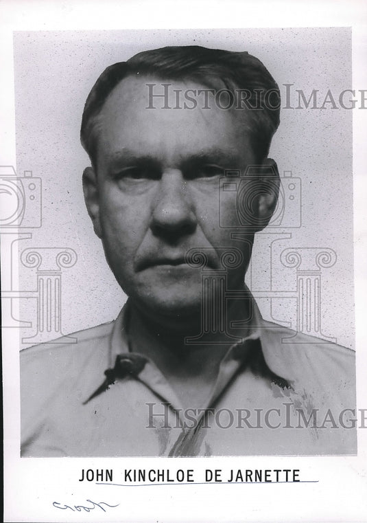 1962 John Kinchloe De Jarnetter  - Historic Images
